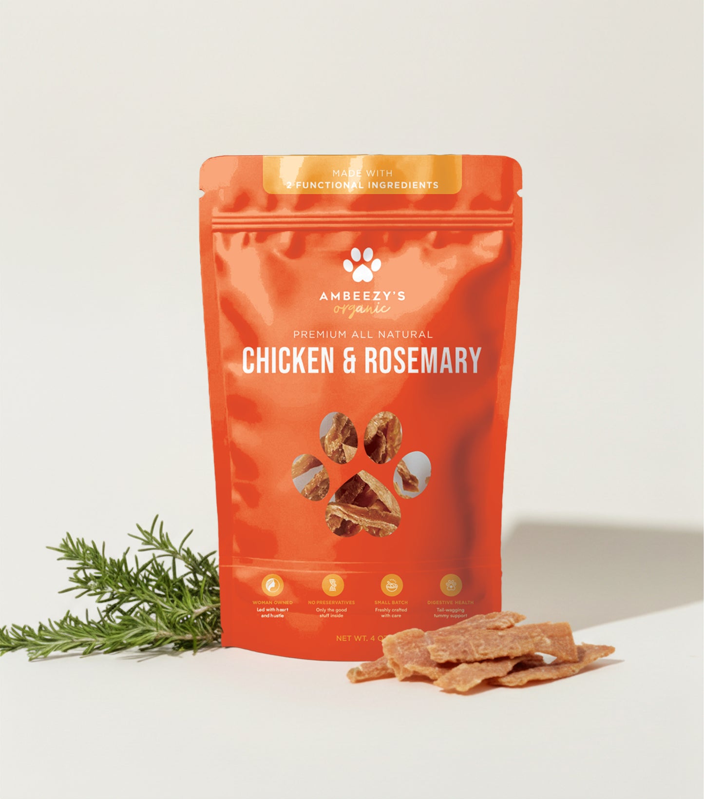 Chicken & Rosemary Jerky