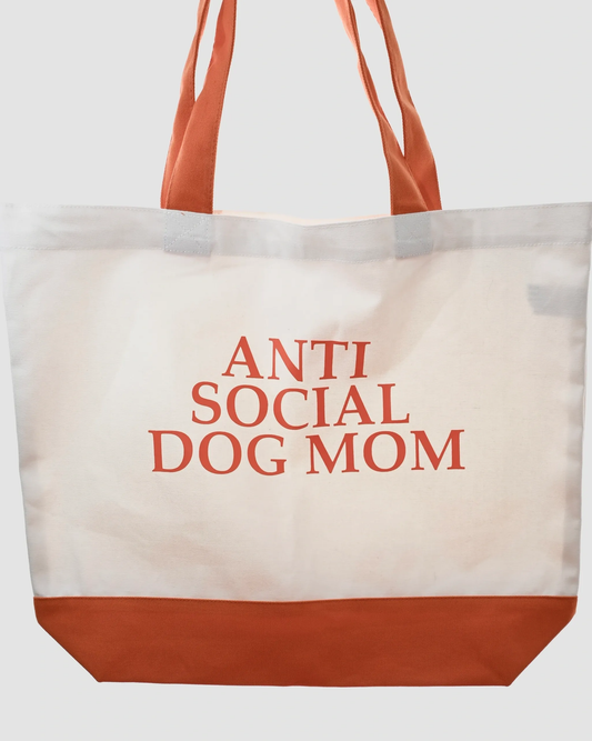 Anti Social Dog Mom Tote